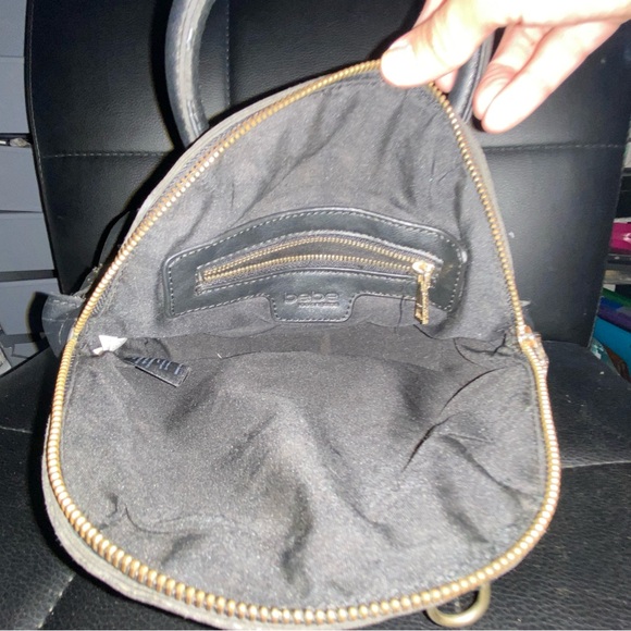 BEBE black mini crossbody - Picture 6 of 8